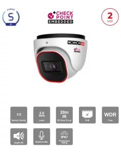 Caméra Dôme IP 2MP Fixe... 2