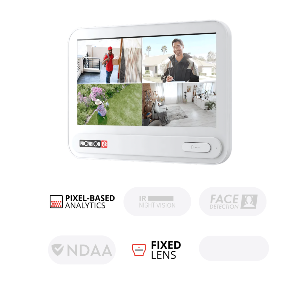 Moniteur Intérieur 7" Tactile IPS | Interphone IP PoE Maroc