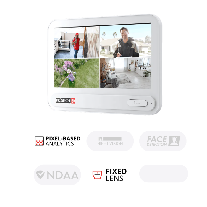 Moniteur intérieur 7″ tactile avec audio bidirectionnel – Vidéophonie Maroc