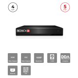 NVR 4 Channels 5MP 6To HDMI VGA | NDAA Maroc