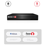 NVR 8 Channels 5MP 6To HDMI VGA | NDAA Maroc