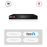 NVR 16CH 8MP avec Reconnaissance Faciale & Alarmes