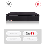 NVR 32CH 8MP avec IA, Alarmes et RAID – Reconnaissance Faciale