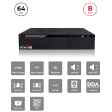 NVR 64CH 8MP avec RAID et Alarmes – Haute Sécurité NDAA