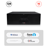 NVR 128CH 16MP avec RAID, Alarmes & IA – NDAA Conforme