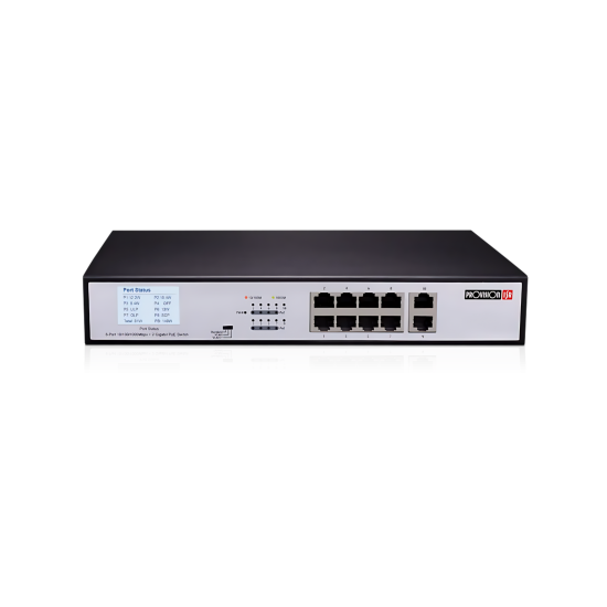 Switch PoE 8 Ports Gigabit 120W Mode CCTV | Maroc