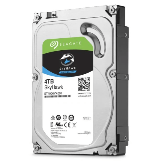 Seagate SkyHawk 4 To – Disque dur vidéosurveillance 3,5"