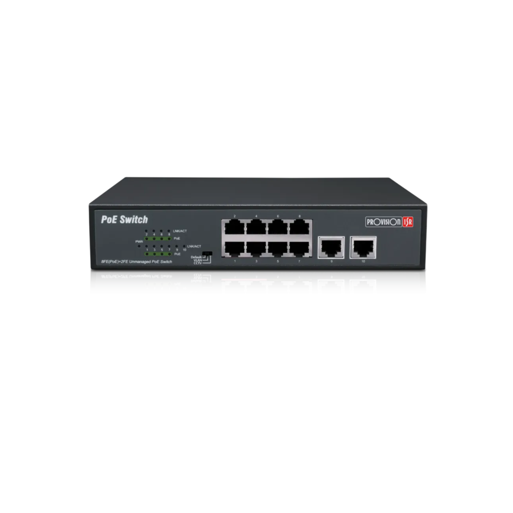 Switch PoE 8 Ports 10/100 120W Interne CCTV | Maroc