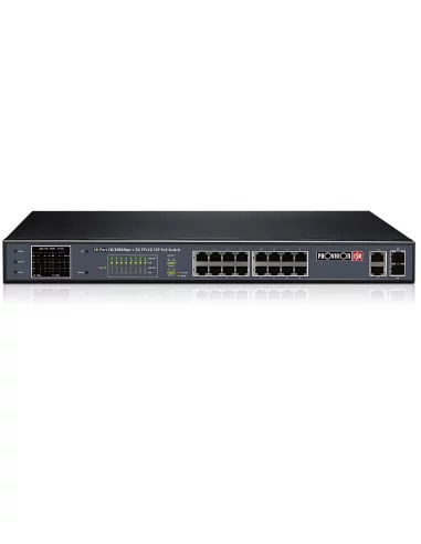 Switch PoE 16 Ports 10/100 Mbps avec...