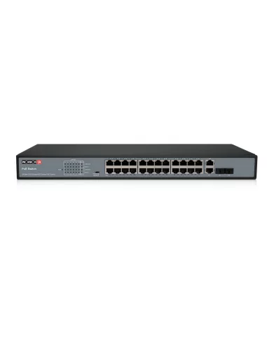 Switch PoE 24 Ports 10/100 Mbps avec...