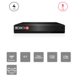 DVR Hybride 4CH + 2 IP 5MP – HDMI, Audio & VGA