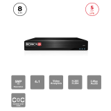 DVR Hybride 8+4CH IP 5MP HDMI VGA Audio – Provision ISR