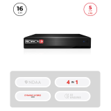 DVR Hybride 16CH+8CH IP 5MP HDMI VGA Audio – Provision ISR
