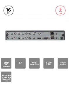 DVR Hybride 16CH + 8CH IP... 2