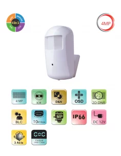 Caméra cachée 4MP...