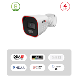 Caméra IP 4MP Bullet Hybride IR + LED | Vidéosurveillance Maroc