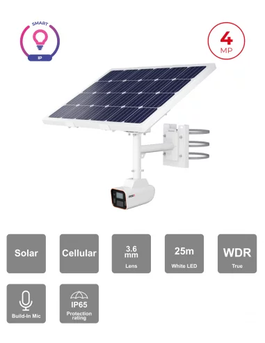 Caméra Solaire 4MP Bullet – DDA...