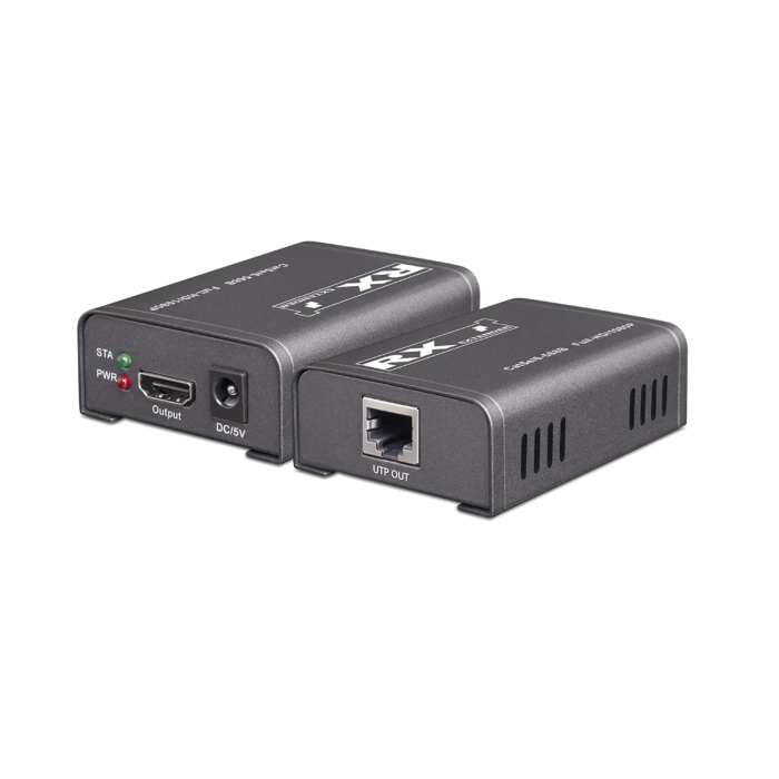 Extension HDMI sur Cat5e/Cat6 jusqu’à 60m | Transmission Full HD – Maroc