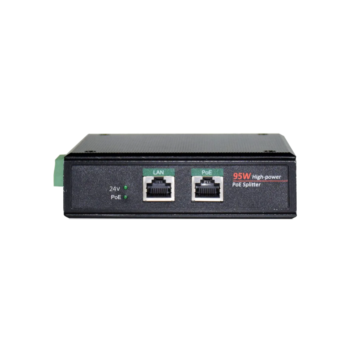 Répartiteur PoE 72W 1 Canal – Sortie 24VDC/3A | Pour Équipements Non-PoE – Maroc