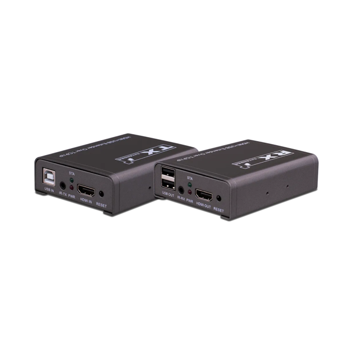 Extension KVM USB HDMI sur Cat5e/Cat6 130m | Contrôle distant – Maroc