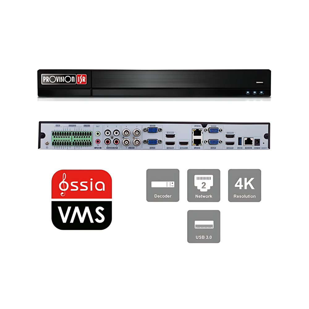Décodeur IP HDMI 4 Sorties 4K 1U | Mur d’Images Maroc