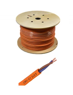 Câble anti-feu CR1 C1 2x2.5...