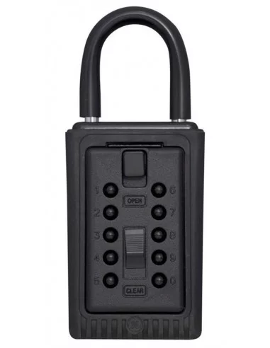 Boîte à clés noir en acier pour 3 clés