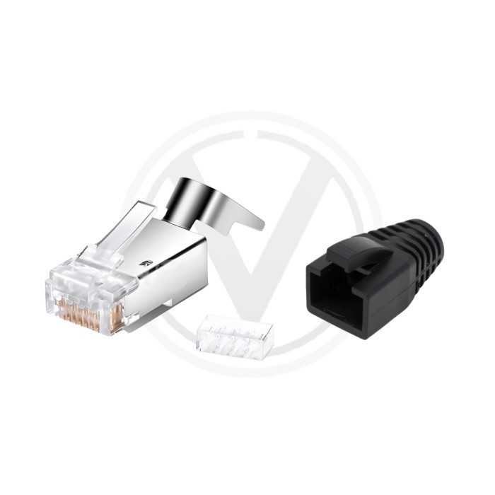 %plug RJ45 CAT6A FTP%