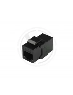 %Coupleur droit RJ45 UTP 180 degrés CAT 6%