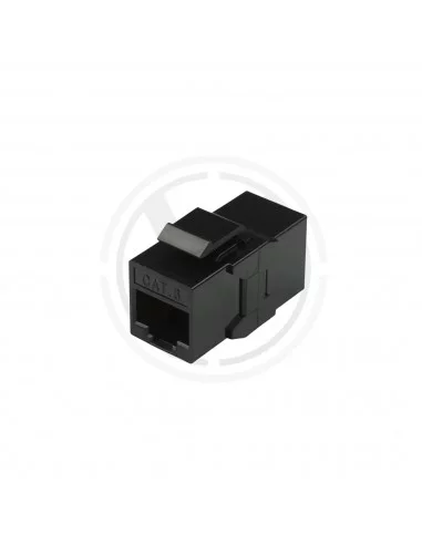 %Coupleur droit RJ45 UTP 180 degrés CAT 6%