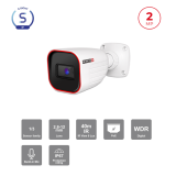 Caméra Bullet 2MP PoE IR 40m Varifocale – Série S-Sight Maroc