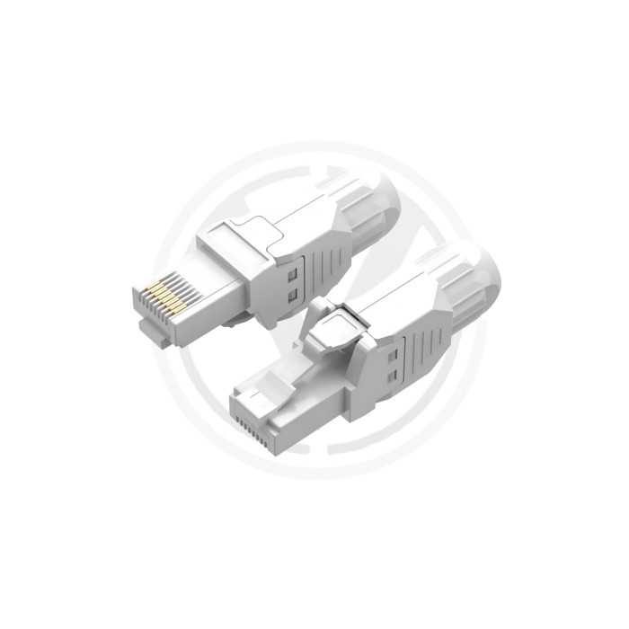 %Fiche RJ45 Cat6 UTP non blindée%