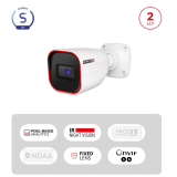 Caméra Bullet 2MP PoE IR 40m Varifocale – Série S-Sight Maroc