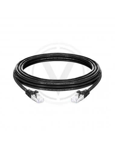%Cordon de brassage NOIR U-FTP CAT6A AWG24 LSZH%