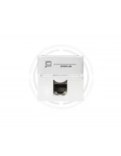 %PLASTRON 45 X 45 MM. POUR Connecteur RJ45%