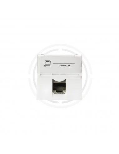 %PLASTRON 45 X 45 MM. POUR Connecteur RJ45%