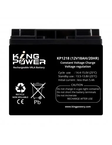 %Batterie 12V18AH%