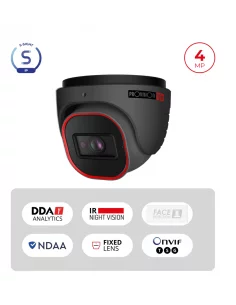 Caméra Dôme IP 4MP PoE –...