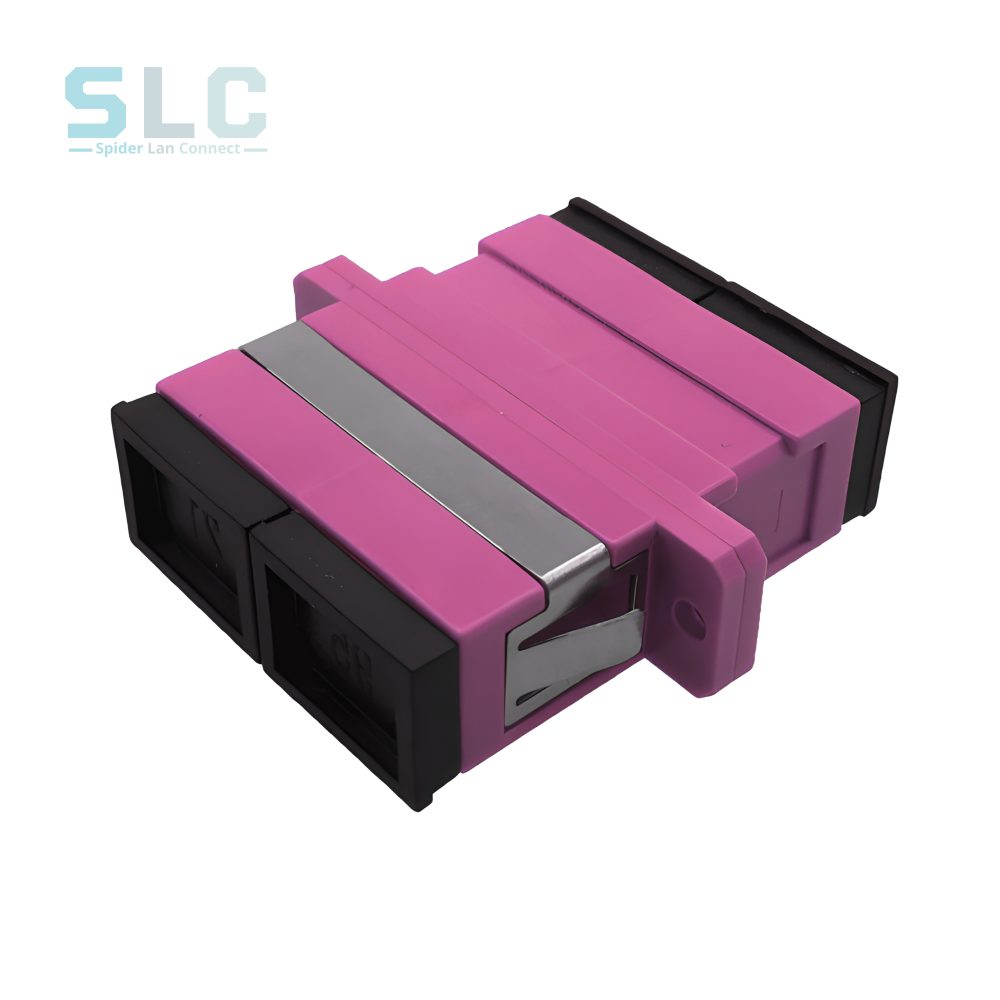 Adaptateur Fibre Optique SC-SC Duplex Multimode OM4 | Coupleur Maroc