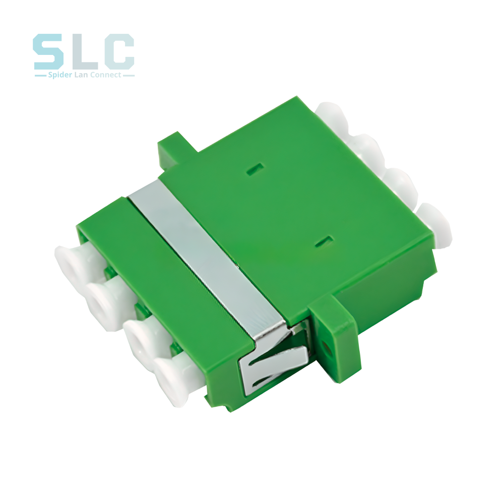 Adaptateur Fibre Optique LC/APC Quad OS2 Monomode | Coupleur Haute Densité Maroc