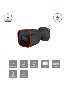 Caméra Bullet IP 4MP PoE –... 2