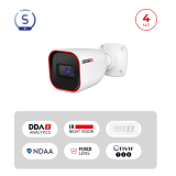 Caméra IP 4MP Bullet IR 20m | WDR 120dB Vidéosurveillance Maroc