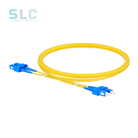 Jarretière SC/UPC Duplex OS2 Maroc | Patch Cord Fibre