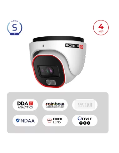 Caméra Dôme IP 4MP PoE – S-Sight...