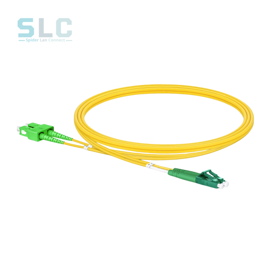 Jarretière LC/SC APC Duplex OS2 Maroc | Patch Cord Fibre