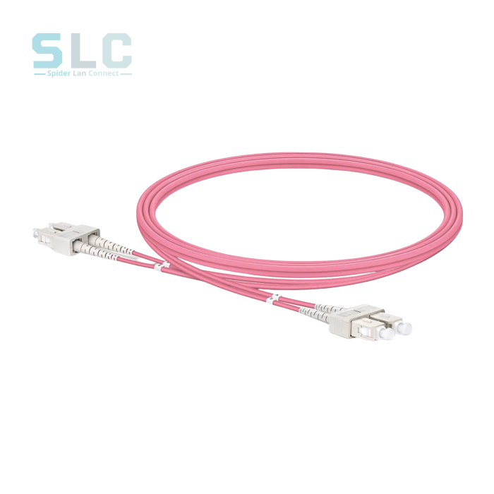 Jarretière SC/UPC Duplex OM4 Maroc | Patch Cord Fibre