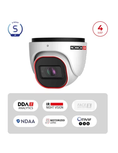 Caméra Dôme IP 4MP PoE – S-Sight...