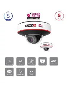 Caméra Mini Dome IP 5MP PoE... 2