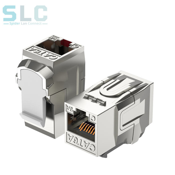 Coupleur RJ45 CAT6A CAT7 Blindé Toolless | Extension Réseau 10G Maroc