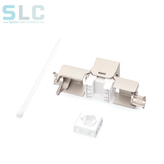 Noyau RJ45 Keystone CAT6A Blindé Toolless | 10 Gigabit Maroc